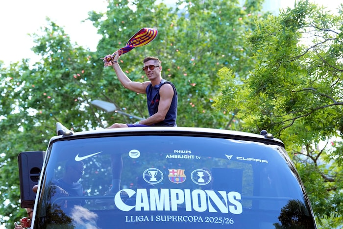 Gut möglich, dass Lewandowski den FC Barcelona als frisch gebackener Meister verlässt.