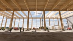 Das Verteilzentrum soll 2028 in Betrieb genommen werden.
