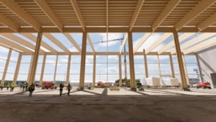 Das Verteilzentrum soll 2028 in Betrieb genommen werden.