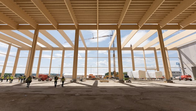 Das Verteilzentrum soll 2028 in Betrieb genommen werden.