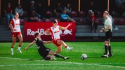 Auf Salzburg (re. Kapitänin Lucia Orkic) wartet ein schwieriges Spiel um den Cuptitel. Die ...