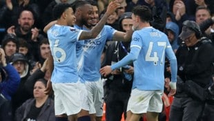 Manchester City jubelt.