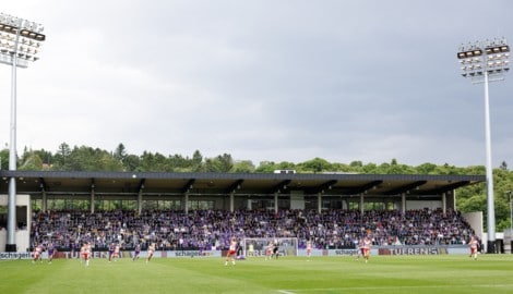 4600 Zuseher sorgten für eine sehr gute Stimmung beim Cupfinale der Frauen.