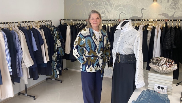 Nicki Lackner in ihrem Nordic Concept Store in Rust.
