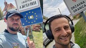 Adnan Lojic (li.) begleitete Vedran Zolota bei dem Lauf.