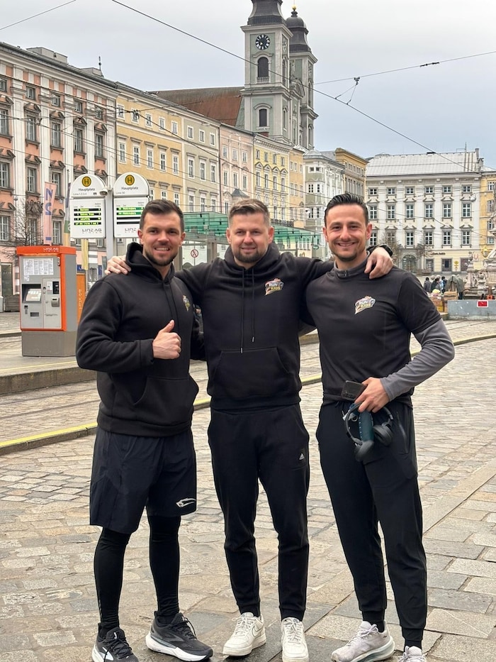 In Linz starteten Loijic (li.) und Zolota ihr Abenteuer