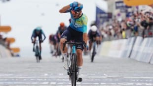 Davide Ballerini konnte es kaum glauben. 