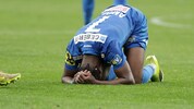 Am Boden zerstört: St. Pöltens Winfred Amoah.