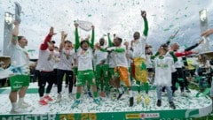Austria Lustenau krönte sich zum Meister der 2. Liga.