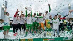 Austria Lustenau krönte sich zum Meister der 2. Liga.
