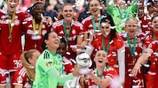 Die Bayern-Frauen haben sich nach dem Meistertitel auch den Pokalsieg gesichert.