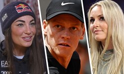Dorothea Wierer (links) hat Jannik Sinner live in Rom gesehen, Lindsey Vonn hat zu Hause die ...