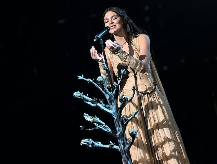 ESC-Elfe Eva Marija aus Luxemburg setzte auf Wohlfühlpop.