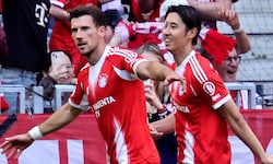 Leon Goretzka (li.) wird den FC Bayern verlassen.