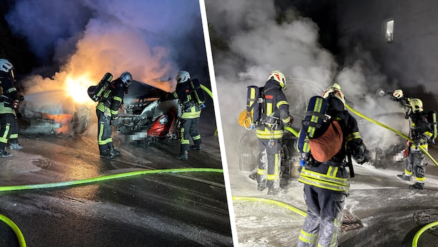 Rund 30 Feuerwehrleute kämpften gegen die Flammen an.
