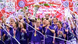 Die Austria bejubelte mit dem Cup-Triumph den ersten Titel in ihrer Geschichte.