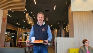 Rudolf Ringhofer hat vier McDonald´s-Filialen umgebaut und die Energieversorgung erneuert.