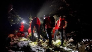 Kein leichter Einsatz für die Bergrettung Rauris