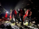 Kein leichter Einsatz für die Bergrettung Rauris