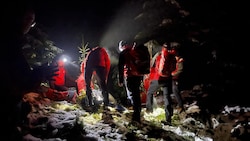 Kein leichter Einsatz für die Bergrettung Rauris
