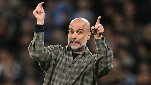 City-Coach Pep Guardiola