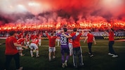 30.000 Fans jubelten ihrer Mannschaft zu.