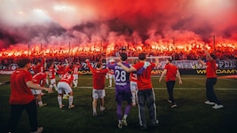 30.000 Fans jubelten ihrer Mannschaft zu.