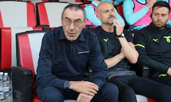 Wird Maurizio Sarri mit seiner Mannschaft am Sonntag im Römer-Derby antreten?