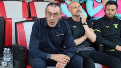 Wird Maurizio Sarri mit seiner Mannschaft am Sonntag im Römer-Derby antreten?