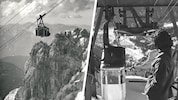 Der Bau der Zugspitzbahn war ein technischer Meilenstein.