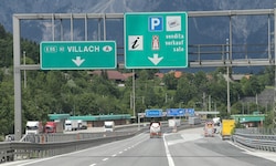 Der Grenzübergang zwischen Kärnten und Italien – viele werden die kommenden langen Wochenenden ...