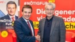 Ex-Bundespräsident Heinz Fischer war im Rahmen des „Plans für NÖ“ mit Sven Hergovich im Land ...