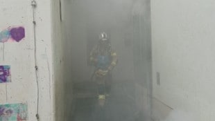 Die Berufsfeuerwehr stand mit 25 Kräften im Einsatz.