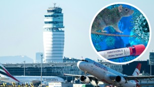 Drei Personen, die im selben KLM-Jet wie eine an der Infektion verstorbene Passagierin gesessen ...