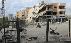 Trotz der Waffenruhe beschossen sich Israel und die Hisbollah immer wieder. Auf dem Foto ist das ...