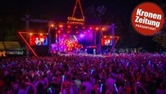 Die Starnachtarena in der Ostbucht wird im Juli wieder zum musikalischen Highlight-Bühne.