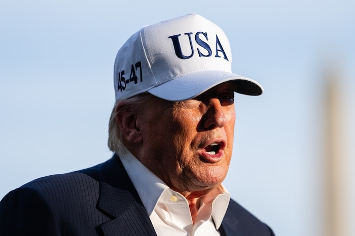 Verkündete einen militärischen Erfolg aus Social Media: Donald Trump