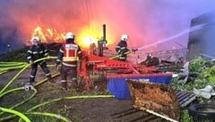 Alarmstufe 4 wurde ausgerufen, da Mangel an Löschwasser war: Tankfahrzeuge richteten ...