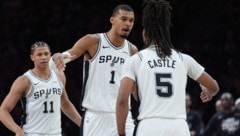Großer Jubel bei den San Antonio Spurs