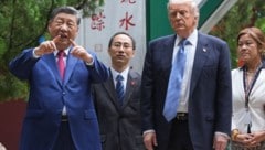 Chinas Staatschefs Xi Jinping warnt, dass eine „schlechte Handhabung“ der Taiwan-Frage die ...