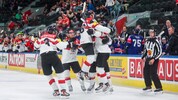 Riesengroßer Jubel zum Auftakt: Österreich bezwingt Großbritannien mit 5:2.