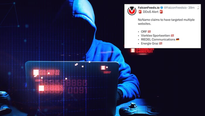 Unter anderem geriet offenbar auch der ORF ins Visier der Cyberattacken.