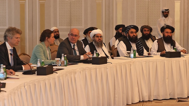 2021 trafen sich EU-Vertreter mit den Taliban in Katar.