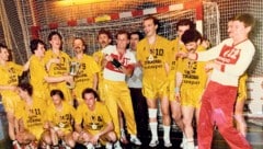 Der UHC Stockerau gewann 1986 als Aufsteiger den Titel.