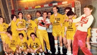 Der UHC Stockerau gewann 1986 als Aufsteiger den Titel.