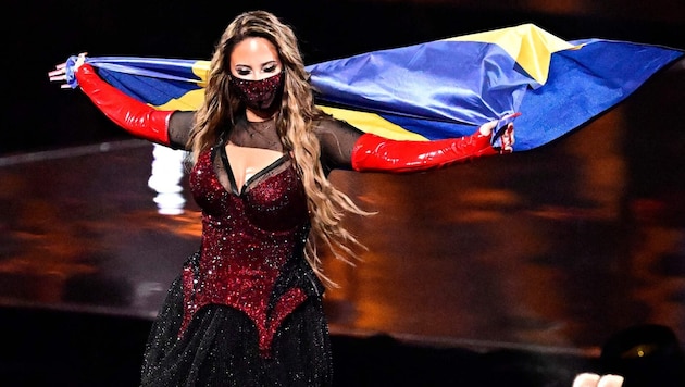 Felicia, Schwedens Vertreterin beim ESC-Finale in Wien, fiel nach der Generalprobe in Ohnmacht.