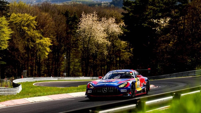 Max Verstappen fuhr im Frühjahr am Nürburgring.