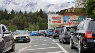 Durch die Turbokurve staute es sich 