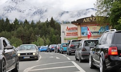 Durch die Turbokurve staute es sich 