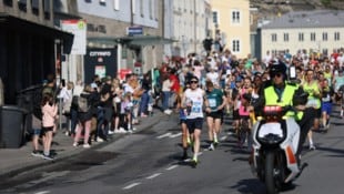 Peter Herzog führte das Feld 2024 an. Am Sonntag startet er im Halbmarathon und will Spaß ...